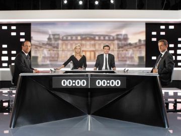 Debate entre Sarkozy y Hollande