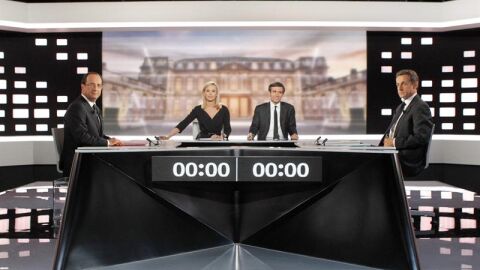Debate entre Sarkozy y Hollande