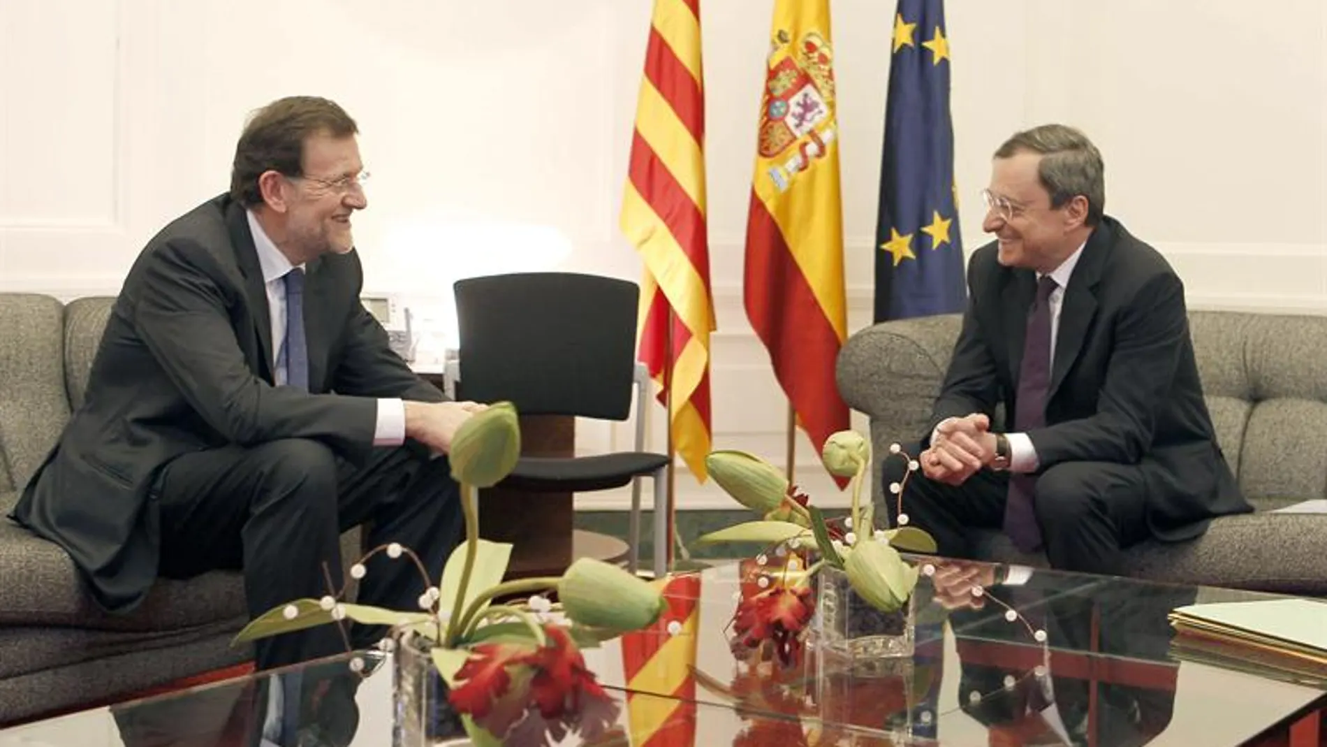 Mariano Rajoy se reúne con Mario Draghi Mariano Rajoy se reúne con Mario Draghi