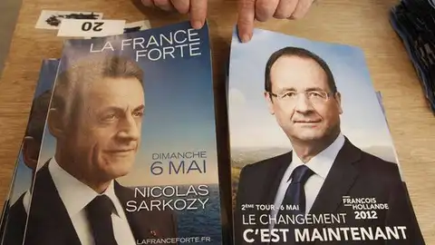 Hollande contra Sarkozy Hollande contra Sarkozy