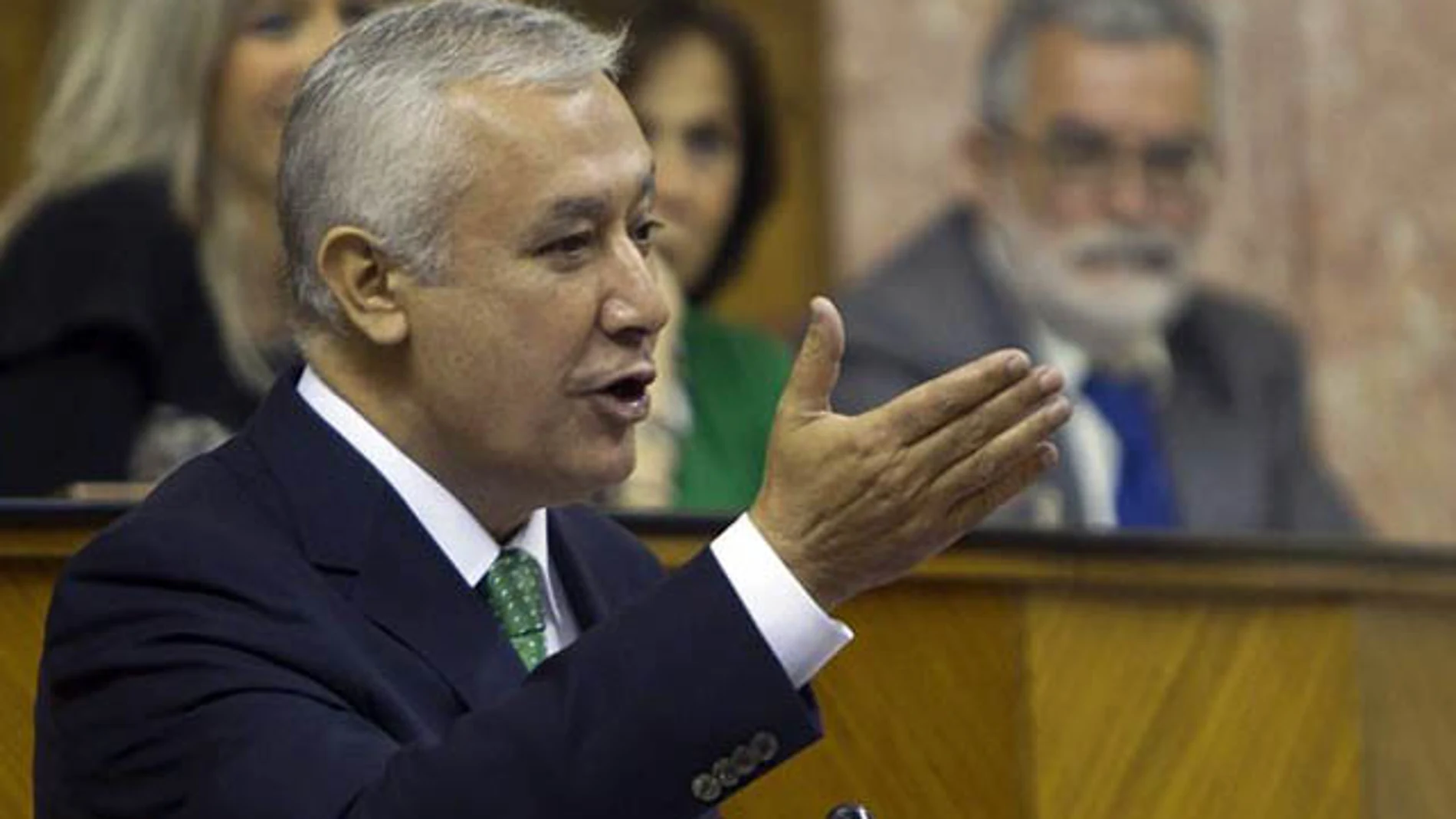 Javier Arenas, en la sesión de investidura Javier Arenas, en la sesión de investidura