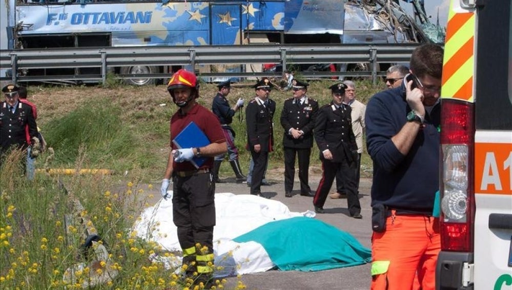 Accidente de autobús Padua