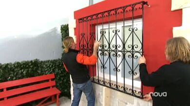 Construimos una verja para una ventana