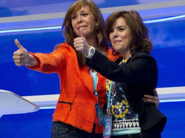 Alicia Sánchez-Camacho y Soraya Sáenz de Santamaría