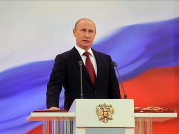 Vladimir Putin asume el cargo de presidente de la Federación de Rusia 