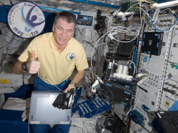 El astronauta Paolo Nespoli El astronauta Paolo Nespoli