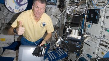 El astronauta Paolo Nespoli
