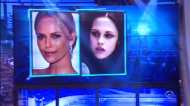 Charlize Theron y Kristen Stewart visitan 