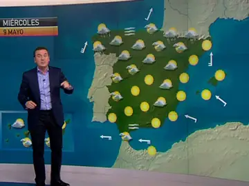 La previsión del tiempo (08-05-2012) Noche La previsión del tiempo (08-05-2012) Noche