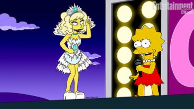 Los Simpson bailan al son de Lady Gaga