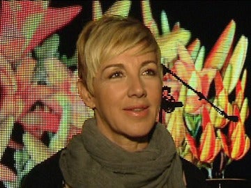 Ana Torroja durante la entrevista