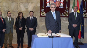 Francisco Javier Fernández Perianes, durante su toma posesión 