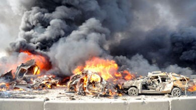 El Gobierno cifra en 55 los muertos y en 372 por dos bombas terroristas en Damasco