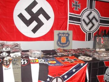 Material nazi decomisado