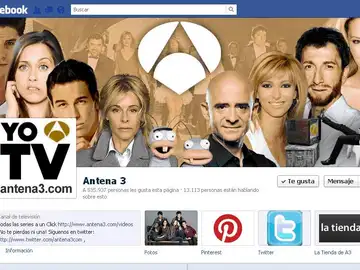 Antena 3, el medio con más seguidores en Facebook. Antena 3, el medio con más seguidores en Facebook.