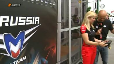 María de Villota nos explica cómo funciona un volante de F1