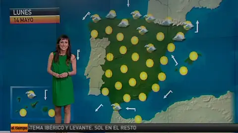 La previsión del tiempo (13-05-2012) Noche La previsión del tiempo (13-05-2012) Noche
