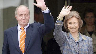 Don Juan Carlos y Do&ntilde;a Sof&iacute;a