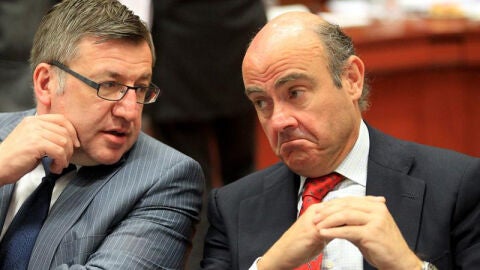 De Guindos junto al belga Steven Vanackere
