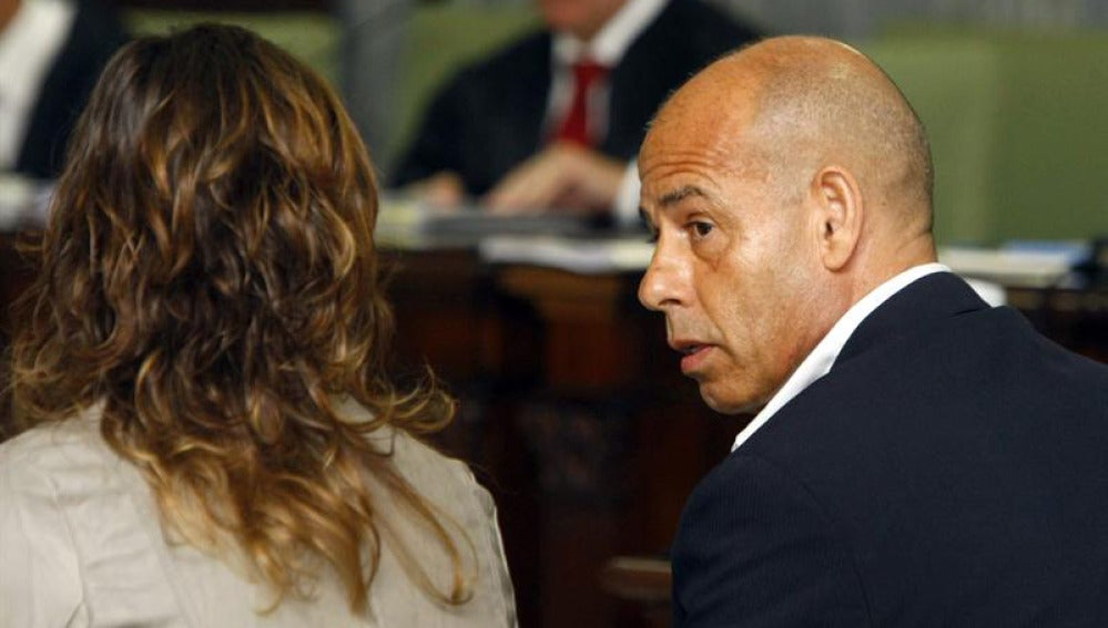 Torres Baena durante el juicio por el caso Kárate