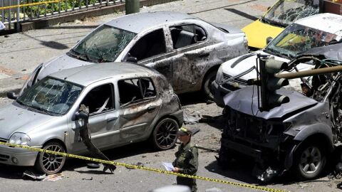 Atentado en Bogot&aacute; contra Londo&ntilde;o 