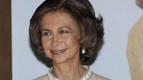 La reina Doña Sofía La reina Doña Sofía