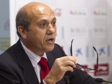 José María del Nido durante una rueda de prensa