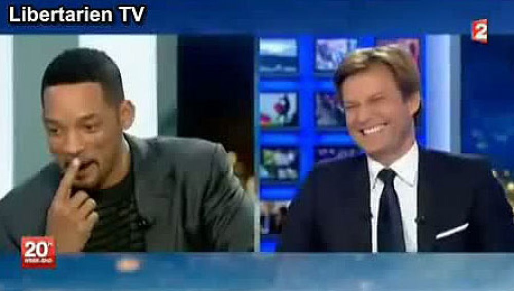 Will Smith en la televisión francesa