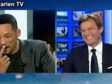 Will Smith en la televisión francesa