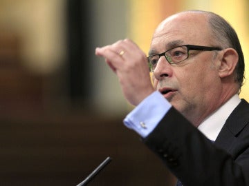 Cristóbal Montoro, ministro de Hacienda