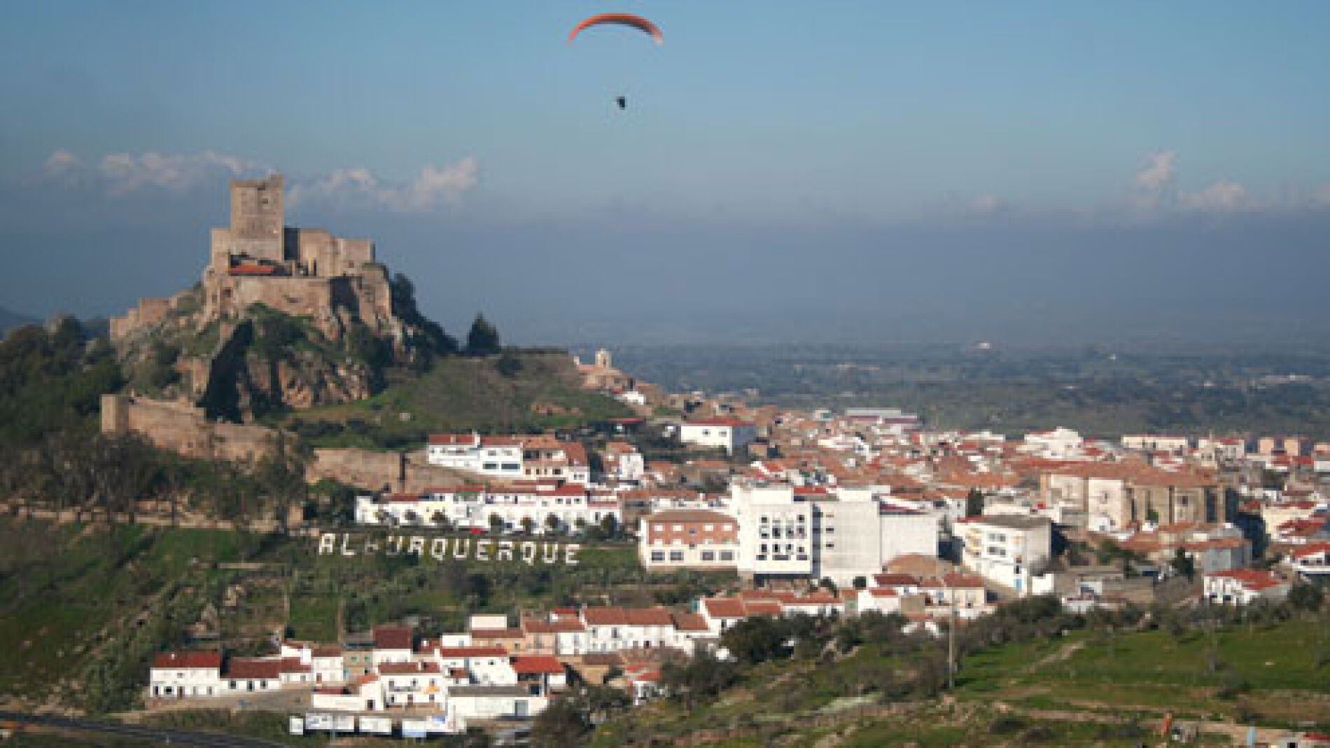 El pueblo de Alburquerque (Badajoz)