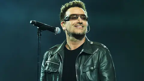 El cantante de U2, Bono. El cantante de U2, Bono.