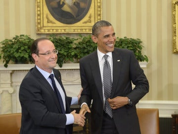 François Hollande y Barack Obama