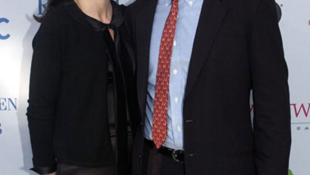 Mary Richardson junto a Robert Kennedy Junior