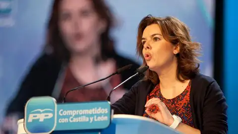 La vicepresidenta del Gobierno, Soraya Sáenz de Santamaría La vicepresidenta del Gobierno, Soraya Sáenz de Santamaría