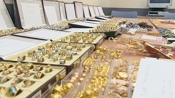 Un detenido por robar más de 10.000 joyas