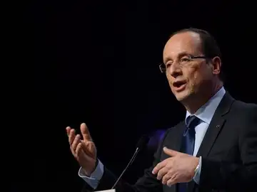 El presidente de Francia, François Hollande El presidente de Francia, François Hollande