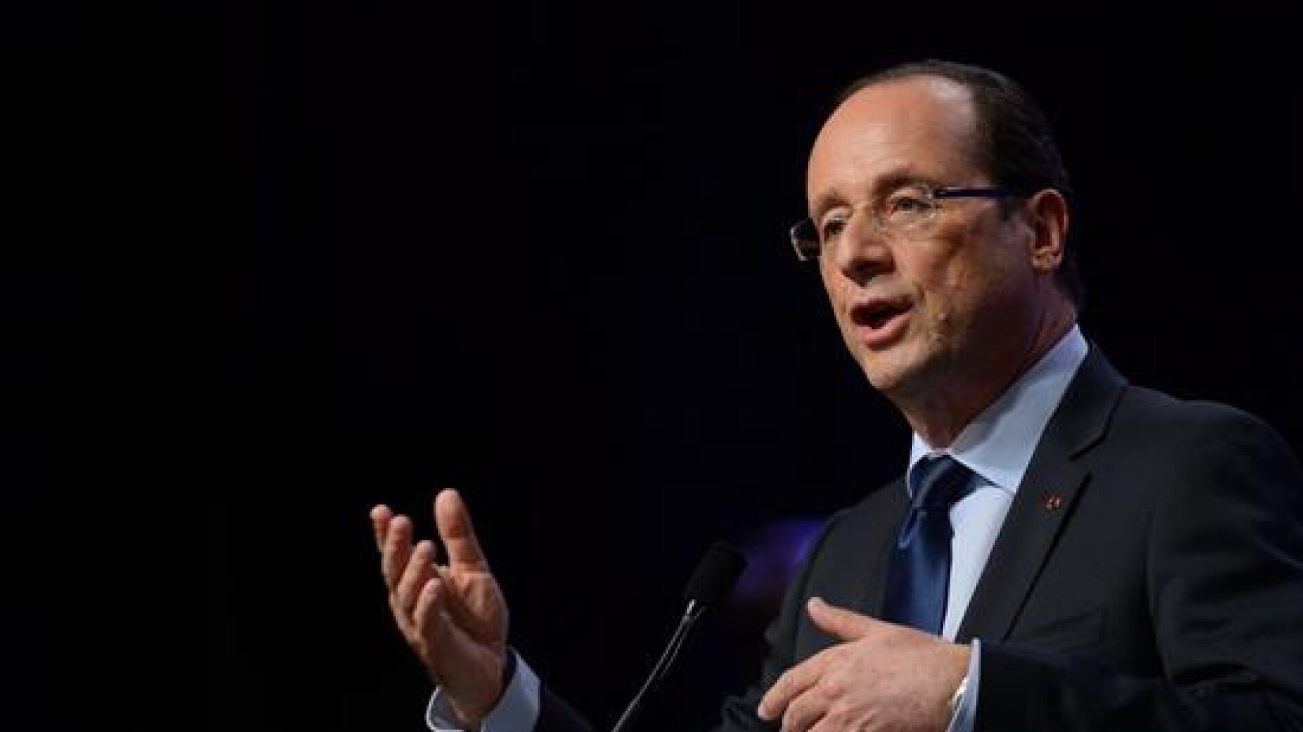 El presidente de Francia, Fran&ccedil;ois Hollande
