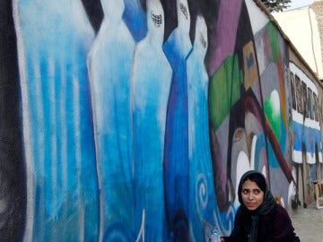 Shamsia Hassani, graffitera en Kabul