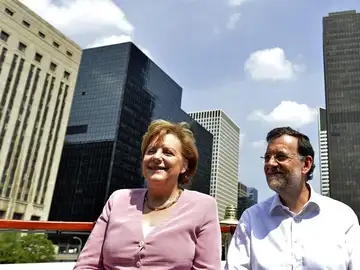 Mariano Rajoy, y la canciller alemana, Angela Merkel Mariano Rajoy, y la canciller alemana, Angela Merkel