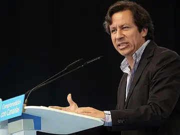 Carlos Floriano, en la Clausura de la convención del PP en Canarias Carlos Floriano, en la Clausura de la convención del PP en Canarias