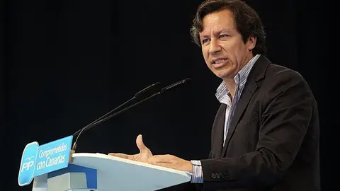 Carlos Floriano, en la Clausura de la convención del PP en Canarias Carlos Floriano, en la Clausura de la convención del PP en Canarias