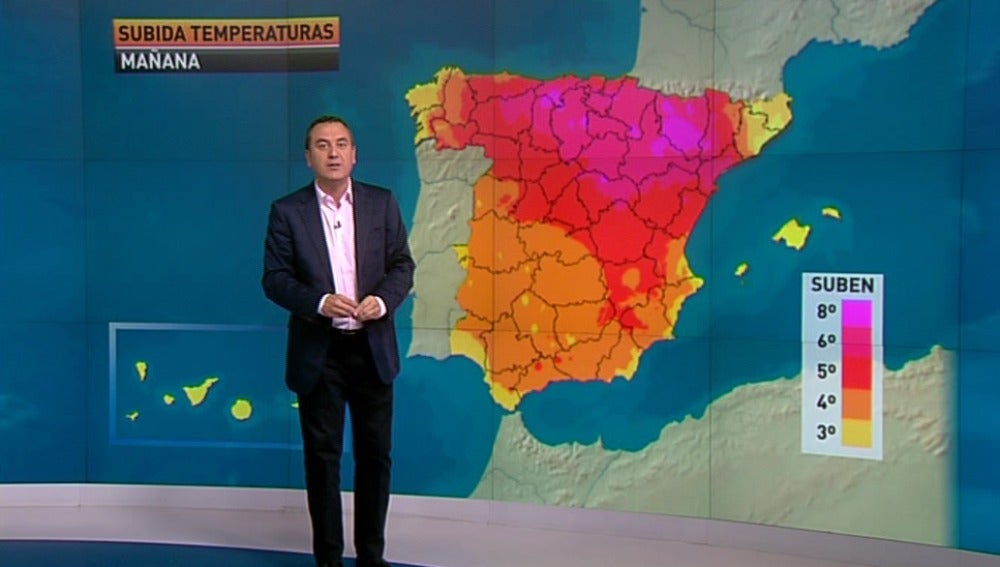 La previsión del tiempo, 21-05-2012, noche