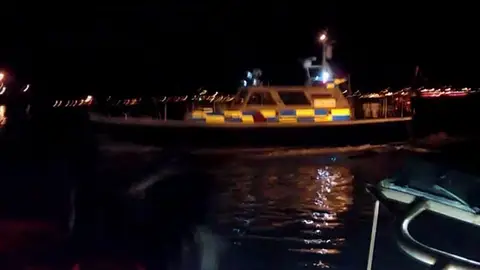 Embarcación de la policía gibraltareña Embarcación de la policía gibraltareña