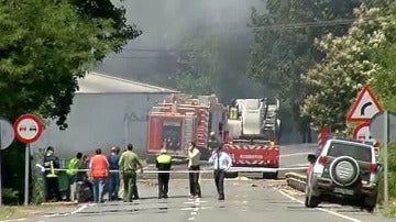 Explosión en una almazara en Cáceres