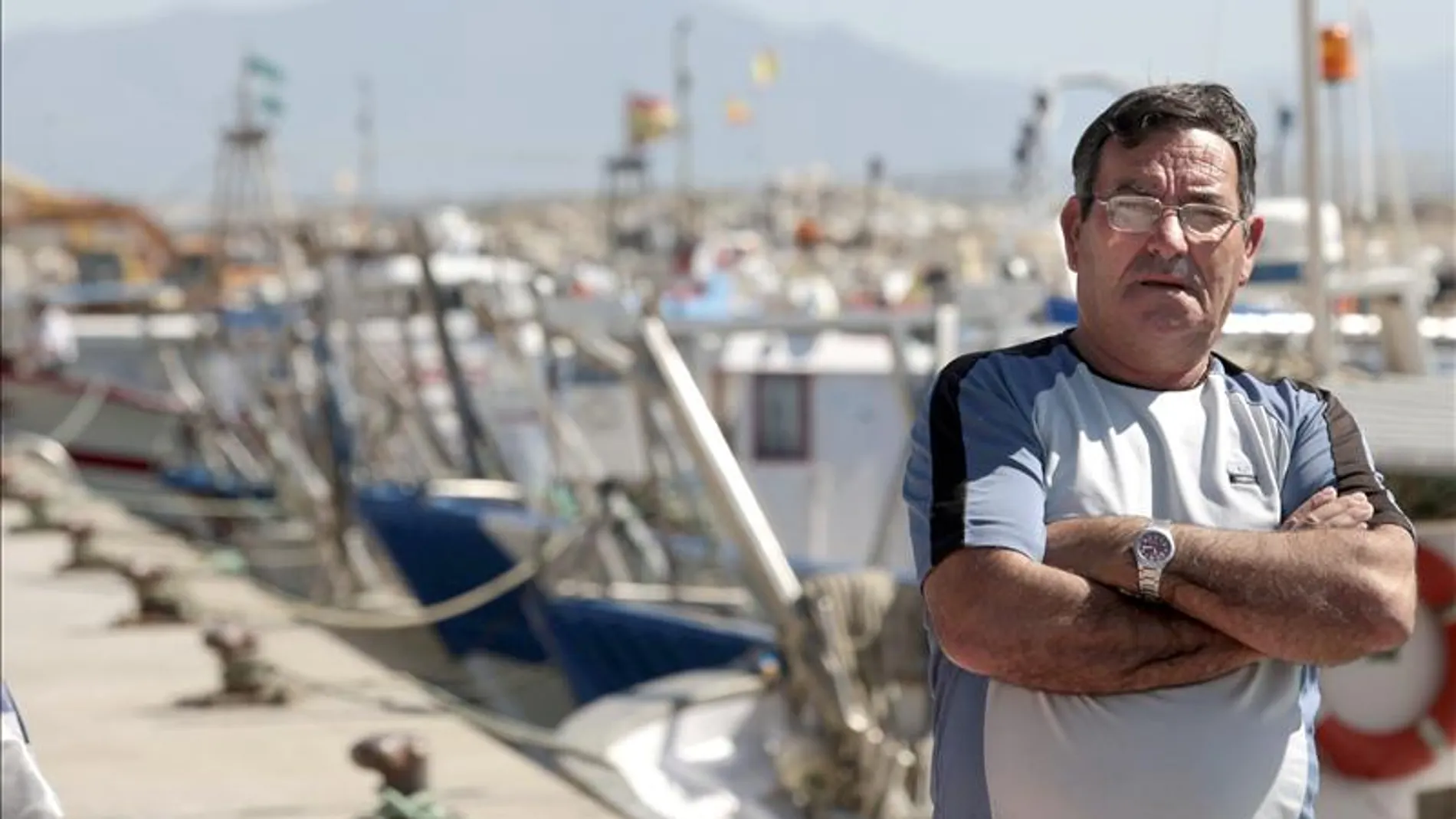 Pescador en Algeciras Pescador en Algeciras