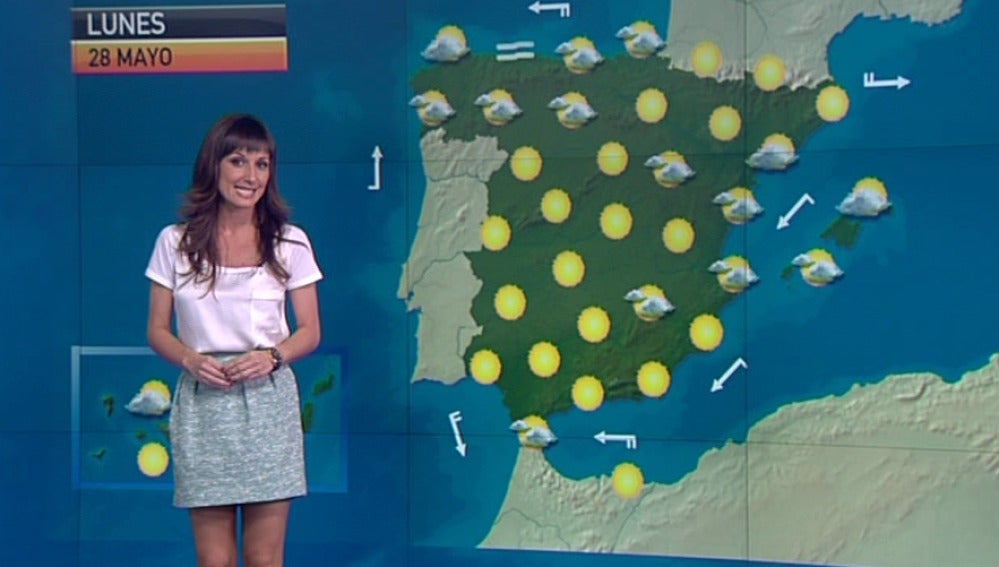 La previsión del tiempo, 27-05-2012