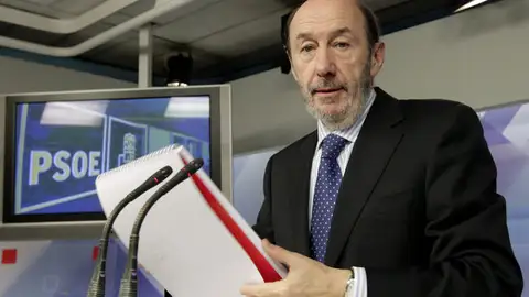 Alfredo Pérez Rubalcaba, secretario general del PSOE Alfredo Pérez Rubalcaba, secretario general del PSOE