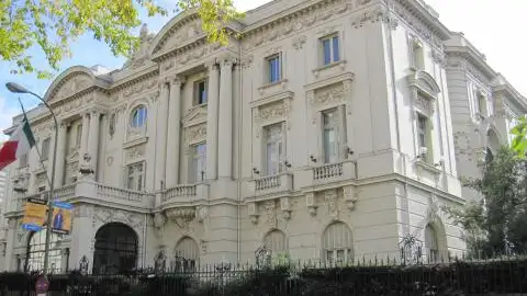 La embajada de Italia en Madrid La embajada de Italia en Madrid