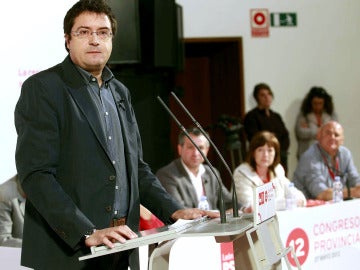 El secretario de organización del PSOE, Óscar López